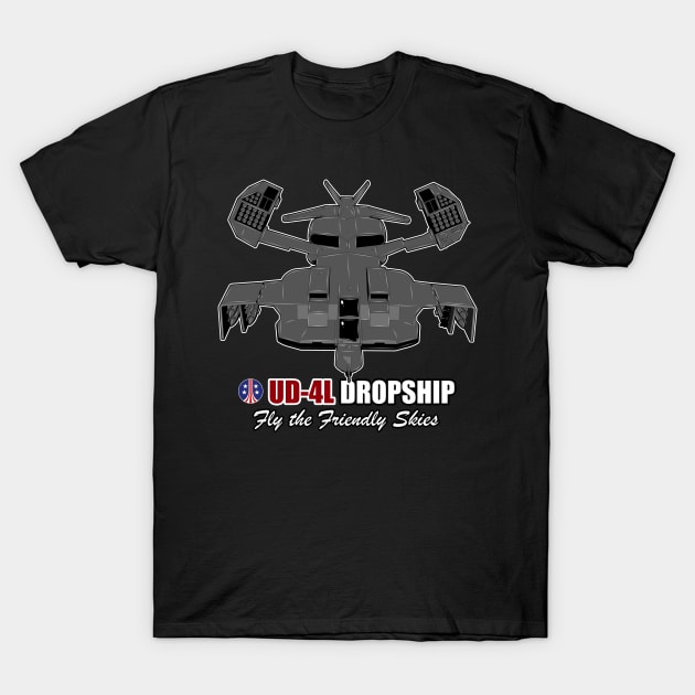 UD-4L Dropship T-Shirt by SimonBreeze